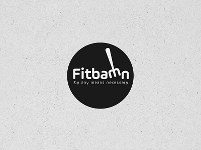 Fitbamn logo food logo fork logo