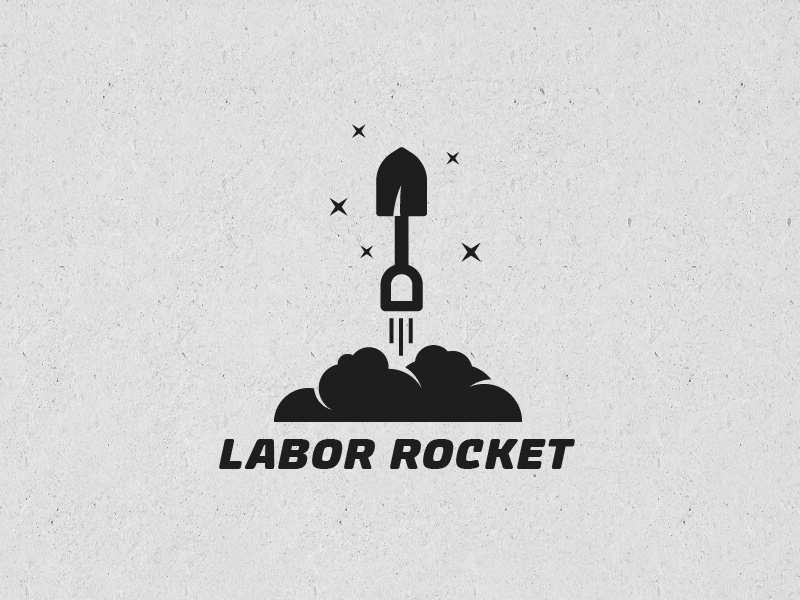 Labor rocket logo labor rocket logo. labor logo