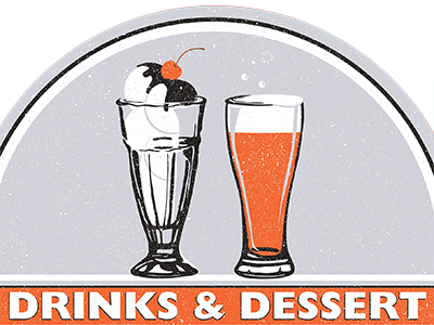 bar bar beer dessert drinks ice cream restaurant sign sundae