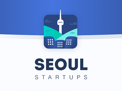 Seoulstartups city design logo seoul