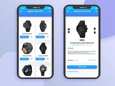 E-commerce product Exploration android apps design ecommerce ios mobile phantom product ui ux watch