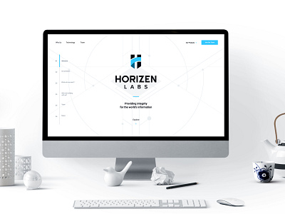 Horizen Labs Website blockchain branding crypto desig design finance graphic design identity layout logo ui user experience webdesign website