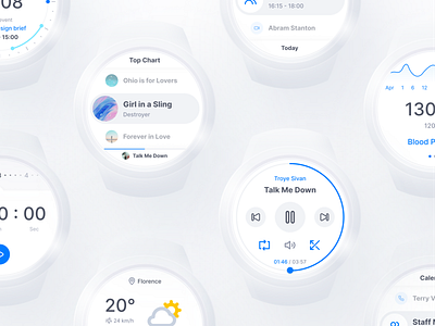 Smartwatch UI