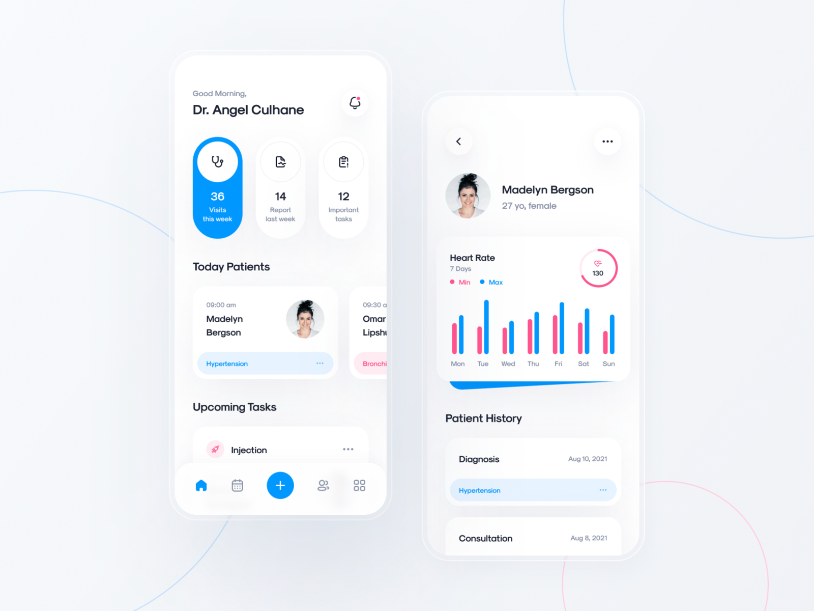 Medical App by Alberto Macherelli for Piqo Studio on Dribbble