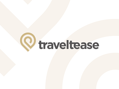 Traveltease Logo brand identity branding logo travel travel logo visual identity