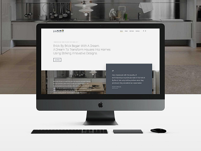Brick By Brick Website UI ui design ui ux design web web design website