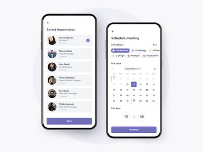 Meeting Organizer App