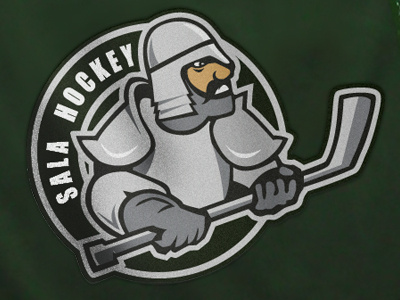 Sala Hockey green hockey ice ice hockey logo sports