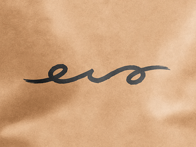 eca burnout calligraphic logo