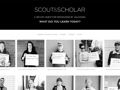 Scout & Scholar 365 art handwritten jagnagra learning page84design personal scoutandscholar