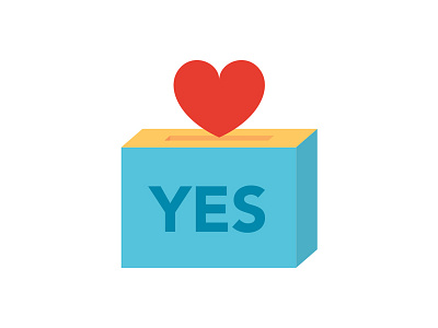 Ireland votes! ballotbox heart ireland lgbt marriage vote