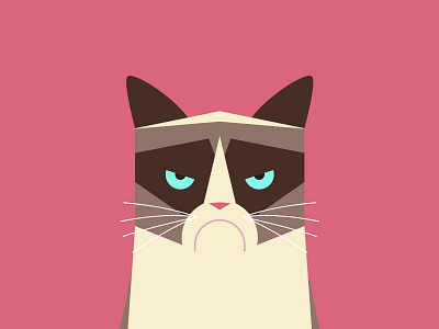 Grumpy Cat cat grumpycat illustration
