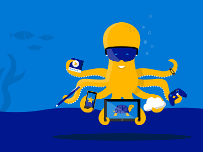 Microsoft: More Personal Computing cloud device fish holo lens microsoft microsoft band octopus smartphone turtle underwater video xbox
