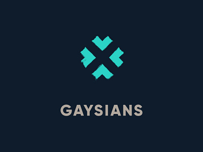 Gaysians asian branding gay gaysians graffiti icon illustration lgbt logo london south asian uk