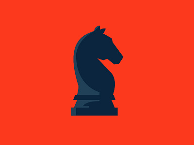 Chess Knight animal board game chess game icon knight logo pawn strategy vector