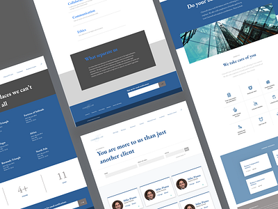 Law Firm Screens by David Lipman on Dribbble