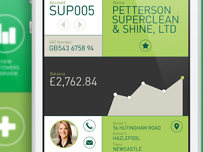 Accounting Screens App accounting app branding ui user interface visual