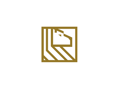 Lion Mark animal branding design icon identity logo mark simple symbol