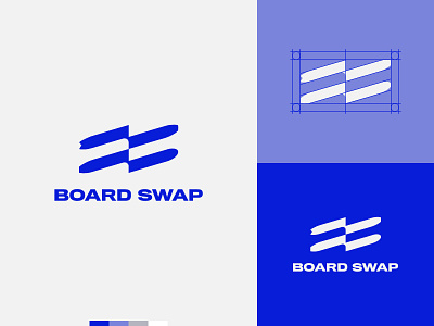Board Swap branding design logo surfing ui