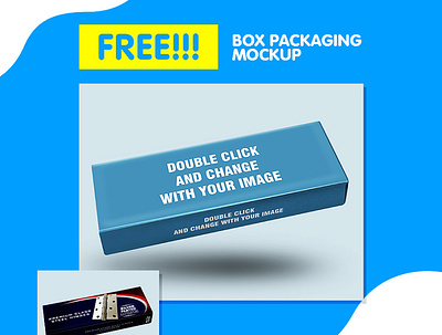 FREE - Clean Box Packaging Psd Mockup advertisement advertising branding business clean commercial corporate corporate business flyer
