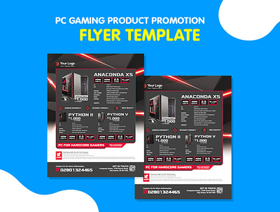 PC Gaming / Computer Catalog Product Flyer advertisement corporate corporate business flyer flyer