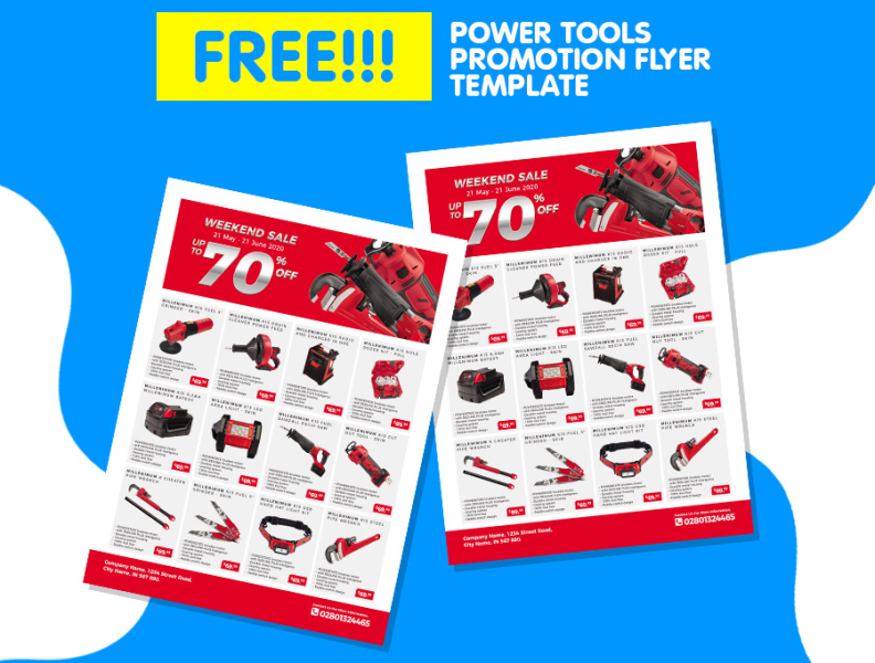 Power Tools Sale Flyer