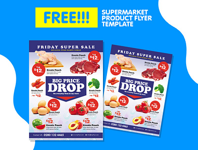 Supermarket Flyer Template advertisement business corporate corporate business flyer flyer