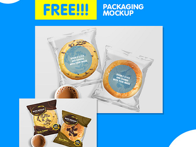 Professional & Clean Bread Packaging Mockup For You Template