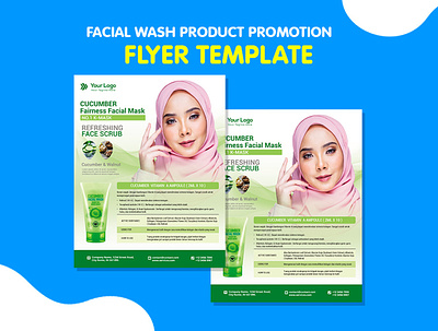 Product Flyer Facial Wash advertisement business corporate corporate business flyer flyer