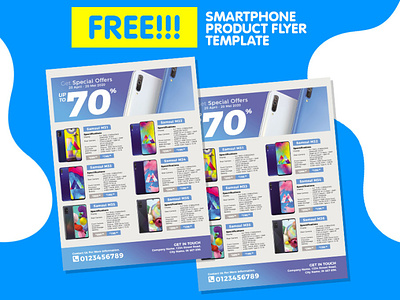 Smartphone Catalog Flyer For  Promotion of Your Business Templat