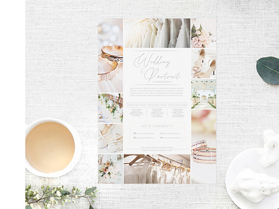 Printable Price Guide Wedding Photography Template advertisement advertising branding business business flyer corporate corporate business flyer design flyer flyer design