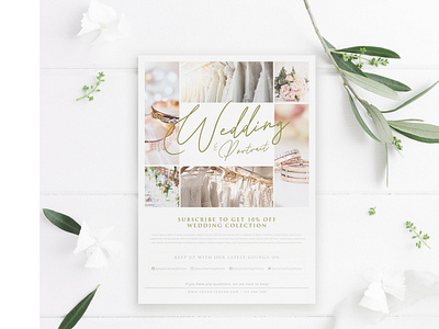 Printable Price Guide Wedding Photography Template