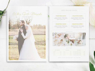 Printable Price Guide Wedding Photography Template advertisement advertising branding business business flyer corporate corporate business flyer design flyer flyer design