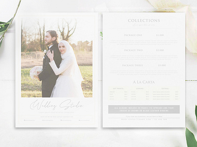 Printable Price Guide Wedding Photography Template advertisement advertising branding business business flyer corporate corporate business flyer design flyer flyer design