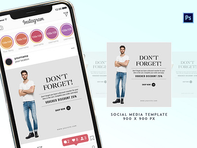 Social Media Promotion Template