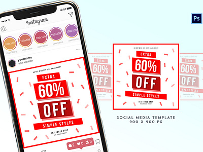 Social Media Promotion Template advertisement advertising branding business business flyer corporate corporate business flyer design flyer flyer design