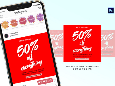 Social Media Promotion Template advertisement advertising branding business business flyer corporate corporate business flyer design flyer flyer design