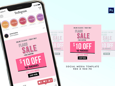 Social Media Promotion Template