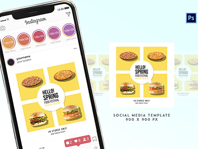 Social Media Promotion Template