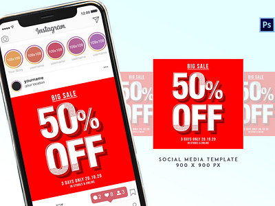 Social Media Promotion Template