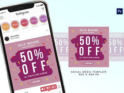 Social Media Promotion Template advertisement advertising branding business business flyer corporate corporate business flyer design flyer flyer design