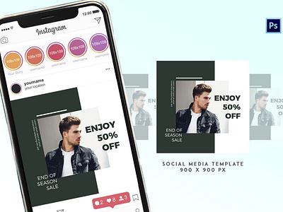 Social Media Promotion Template advertisement advertising branding business business flyer corporate corporate business flyer design flyer flyer design