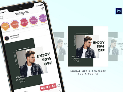 Social Media Promotion Template