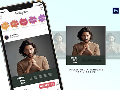 Social Media Promotion Template