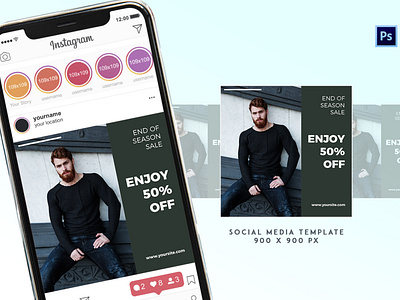 Social Media Promotion Template