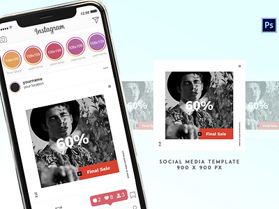 Social Media Promotion Template