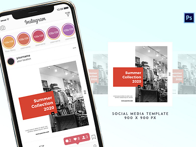 Social Media Promotion Template advertisement advertising branding business business flyer corporate corporate business flyer design flyer flyer design