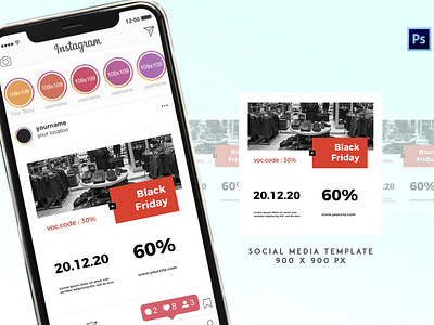 Social Media Promotion Template