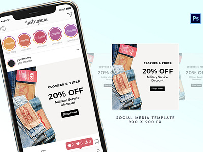 Social Media Promotion Template advertisement advertising branding business business flyer corporate corporate business flyer design flyer flyer design