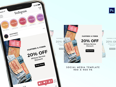 Social Media Promotion Template